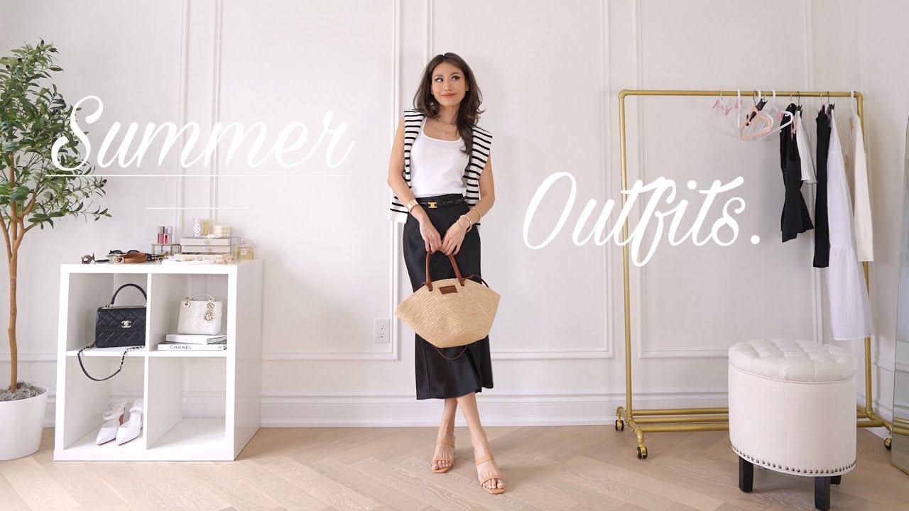SUMMER LOOKBOOK 2024 | classy summer outfits ☀️ img